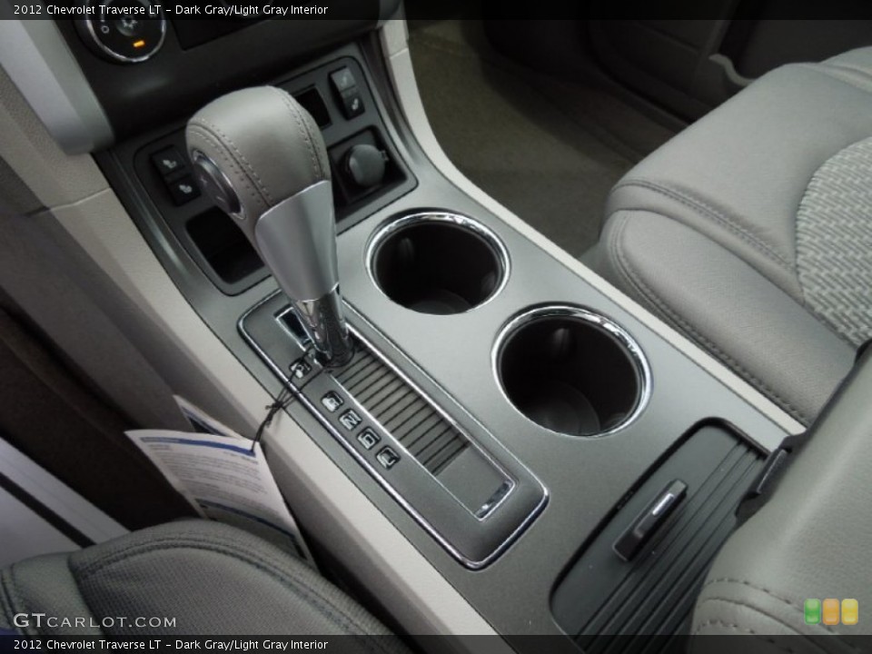Dark Gray/Light Gray Interior Transmission for the 2012 Chevrolet Traverse LT #63058315