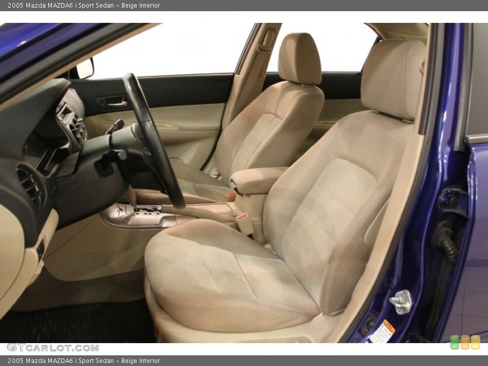 Beige Interior Photo for the 2005 Mazda MAZDA6 i Sport Sedan #63058872