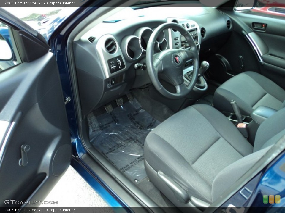 Graphite Interior Photo for the 2005 Pontiac Vibe GT #63059761
