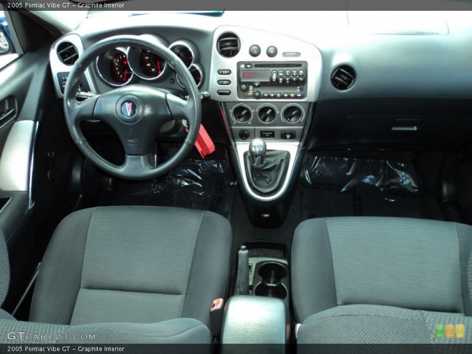 Graphite Interior Dashboard for the 2005 Pontiac Vibe GT #63059815