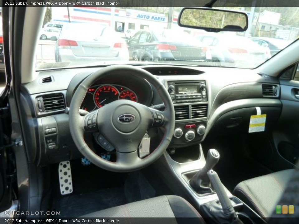 WRX Carbon Black Interior Dashboard for the 2012 Subaru Impreza WRX 4 Door #63060382