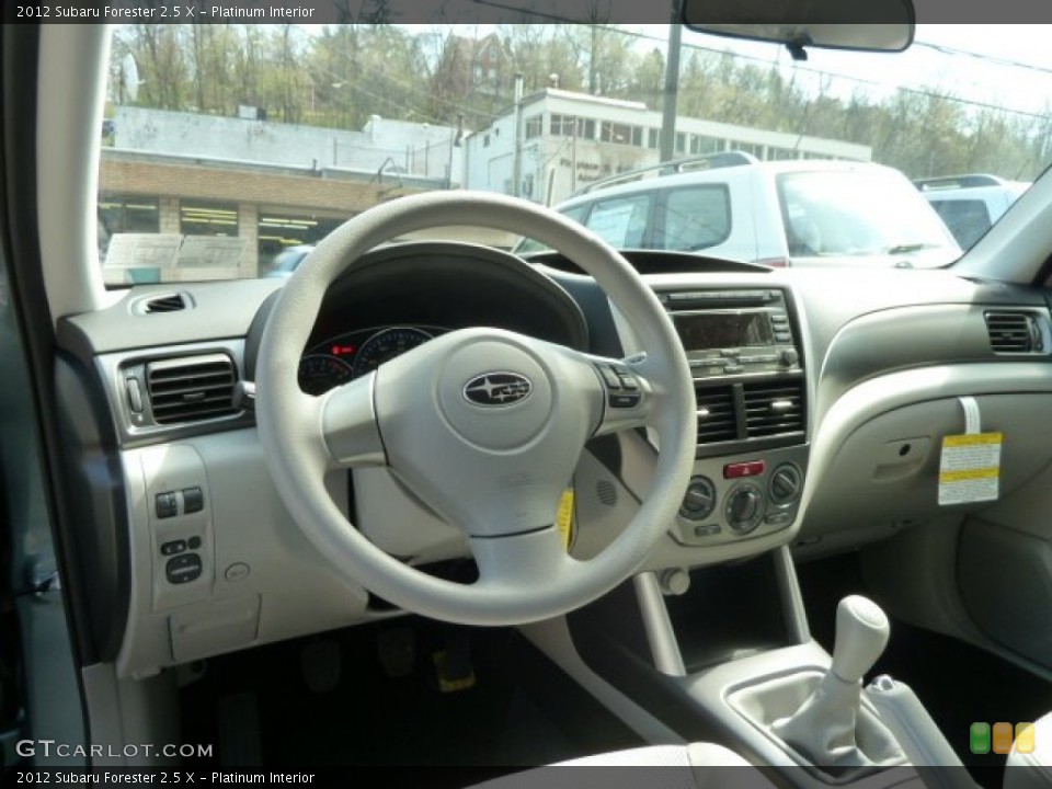 Platinum Interior Dashboard for the 2012 Subaru Forester 2.5 X #63061693
