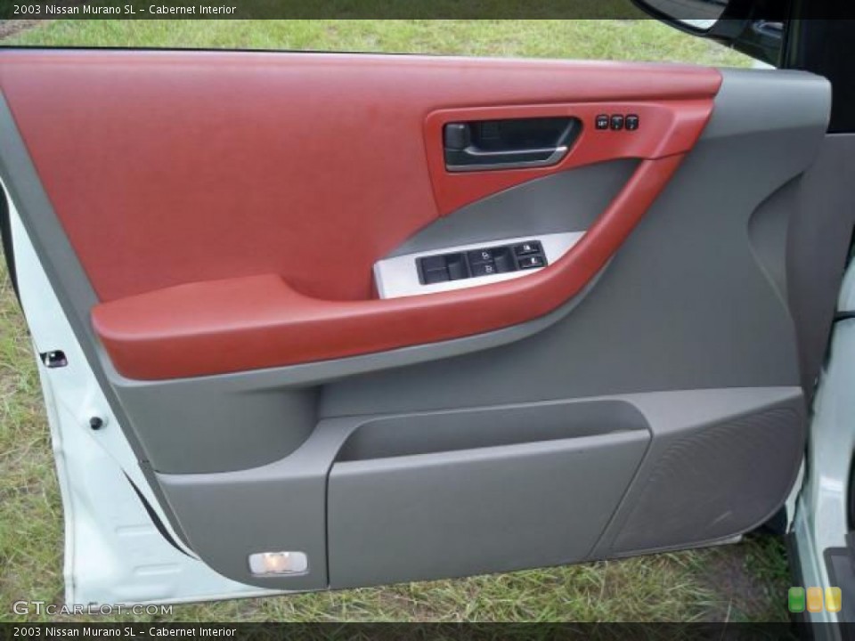 Cabernet Interior Door Panel for the 2003 Nissan Murano SL #63061923
