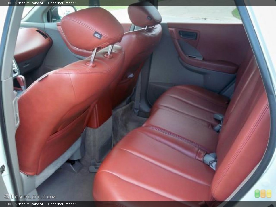 Cabernet 2003 Nissan Murano Interiors