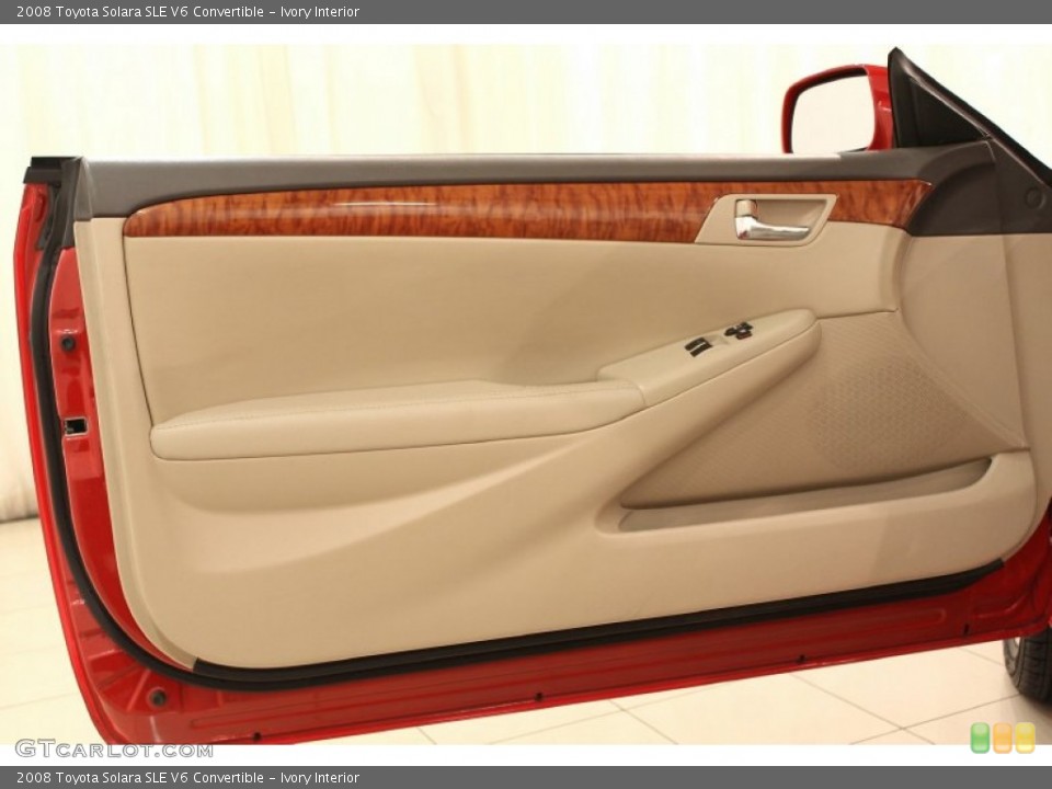 Ivory Interior Door Panel for the 2008 Toyota Solara SLE V6 Convertible #63062433
