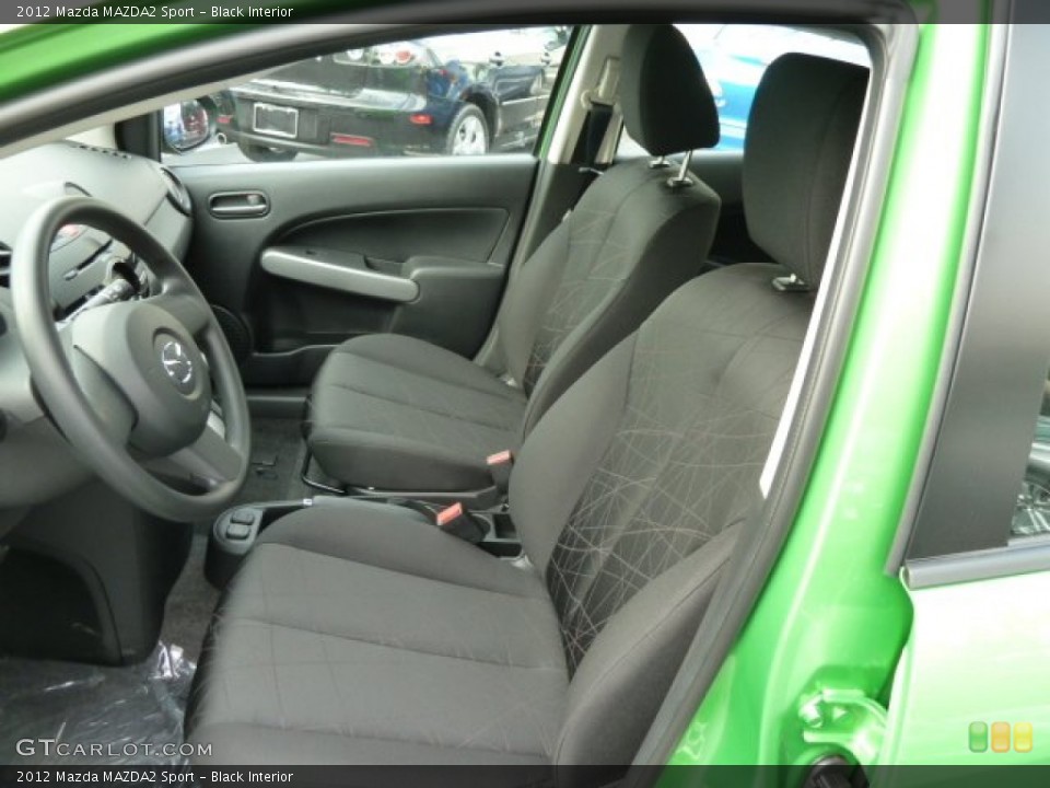 Black Interior Photo for the 2012 Mazda MAZDA2 Sport #63064000