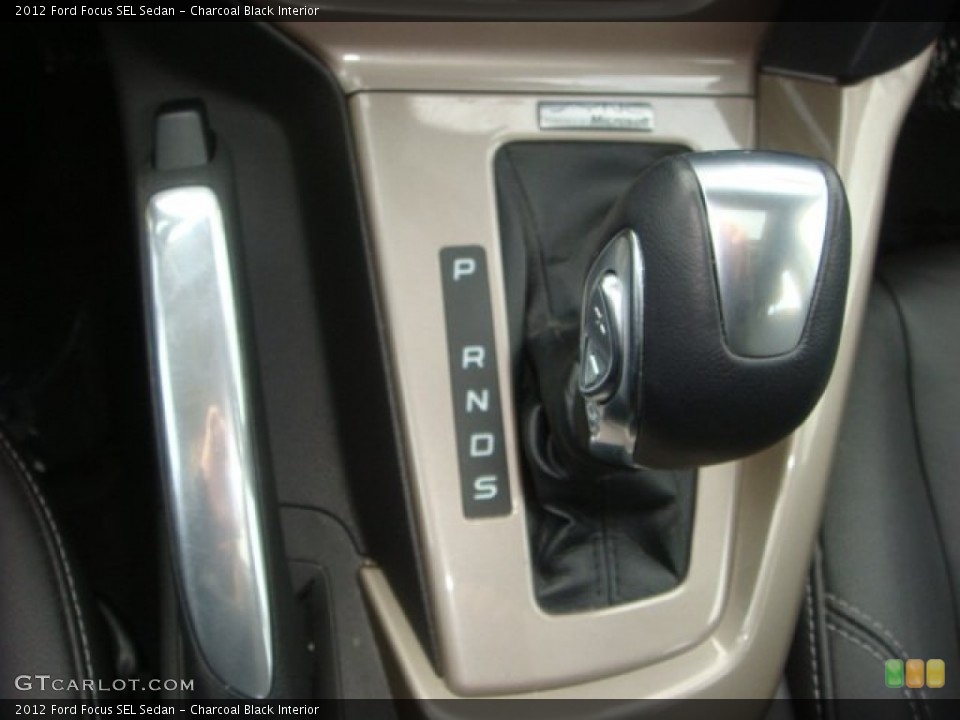 Charcoal Black Interior Transmission for the 2012 Ford Focus SEL Sedan #63065440