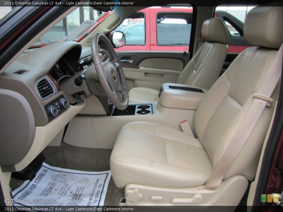 Light Cashmere/Dark Cashmere Interior Photo for the 2011 Chevrolet Suburban LT 4x4 #63065935