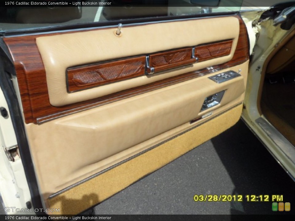 Light Buckskin Interior Door Panel for the 1976 Cadillac Eldorado Convertible #63066100