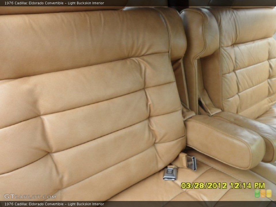 Light Buckskin Interior Photo for the 1976 Cadillac Eldorado Convertible #63066166