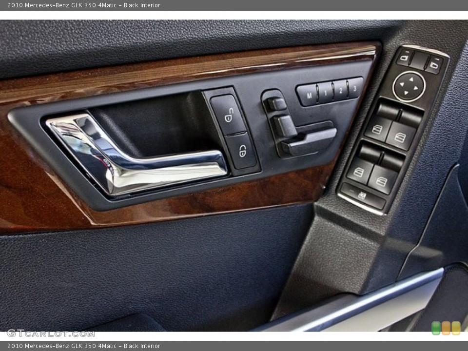Black Interior Controls for the 2010 Mercedes-Benz GLK 350 4Matic #63067243