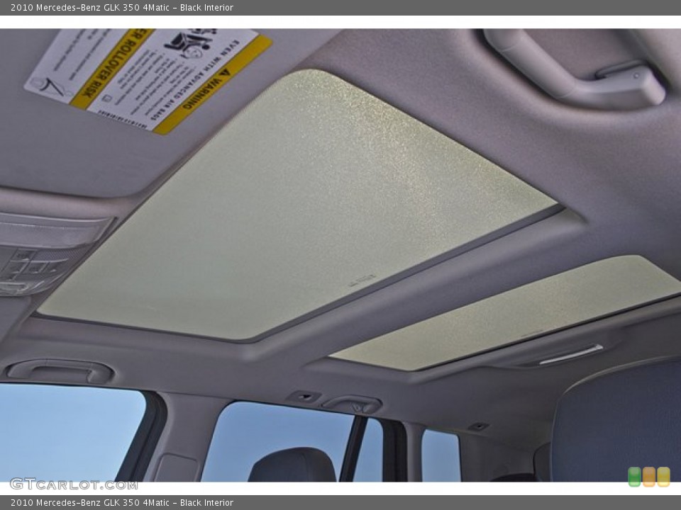 Black Interior Sunroof for the 2010 Mercedes-Benz GLK 350 4Matic #63067306