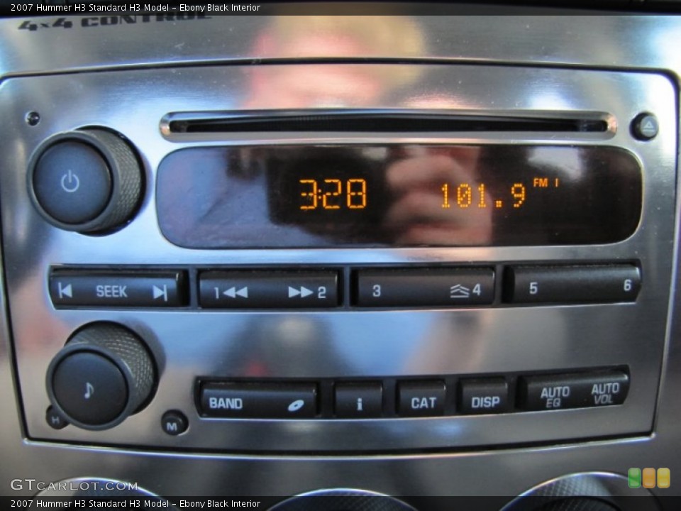 Ebony Black Interior Audio System for the 2007 Hummer H3  #63067384