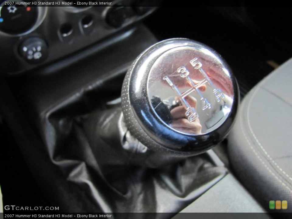 Ebony Black Interior Transmission for the 2007 Hummer H3  #63067399