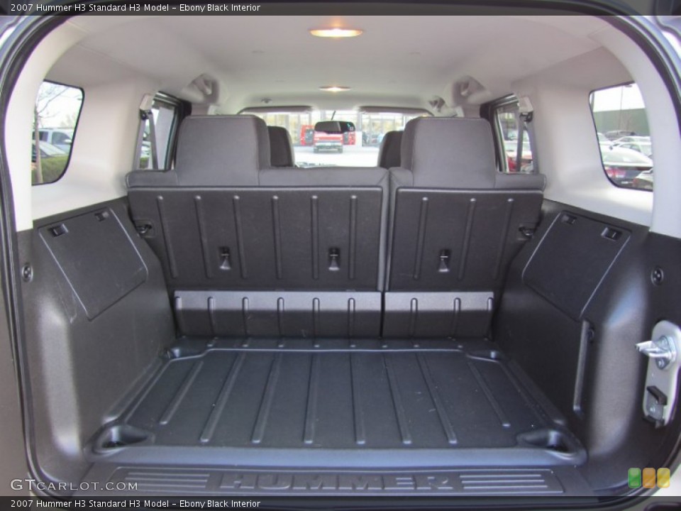 Ebony Black Interior Trunk for the 2007 Hummer H3  #63067450