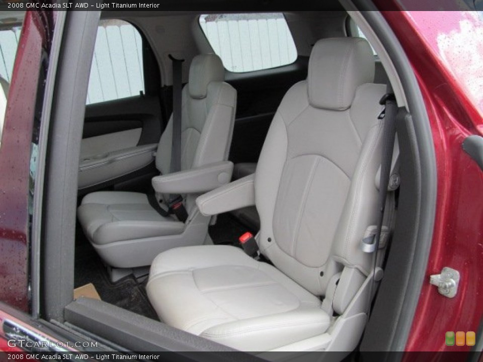 Light Titanium Interior Rear Seat for the 2008 GMC Acadia SLT AWD #63067990