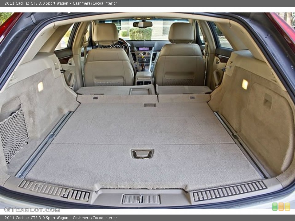 Cashmere/Cocoa Interior Trunk for the 2011 Cadillac CTS 3.0 Sport Wagon #63068233