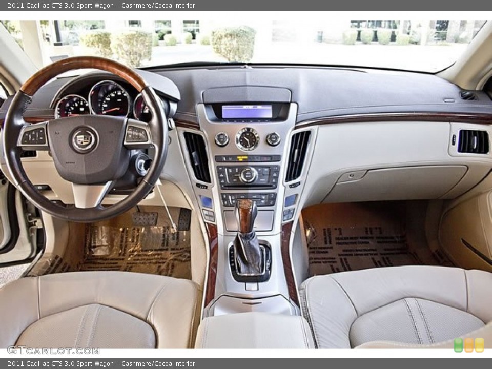 Cashmere/Cocoa Interior Dashboard for the 2011 Cadillac CTS 3.0 Sport Wagon #63068326