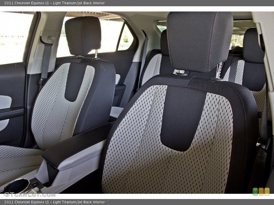 Light Titanium/Jet Black Interior Photo for the 2011 Chevrolet Equinox LS #63068584