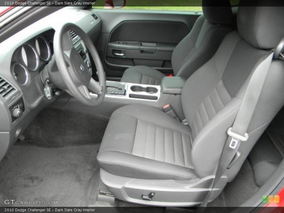 Dark Slate Gray Interior Photo for the 2010 Dodge Challenger SE #63070072