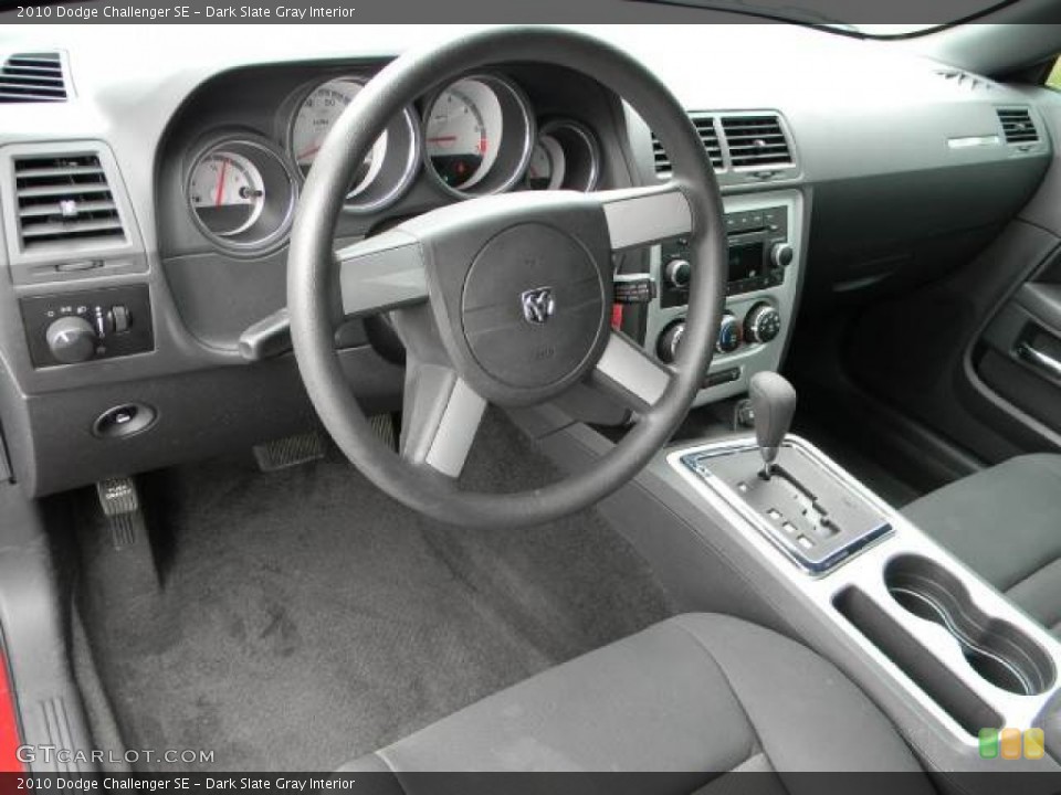 Dark Slate Gray Interior Dashboard for the 2010 Dodge Challenger SE #63070083
