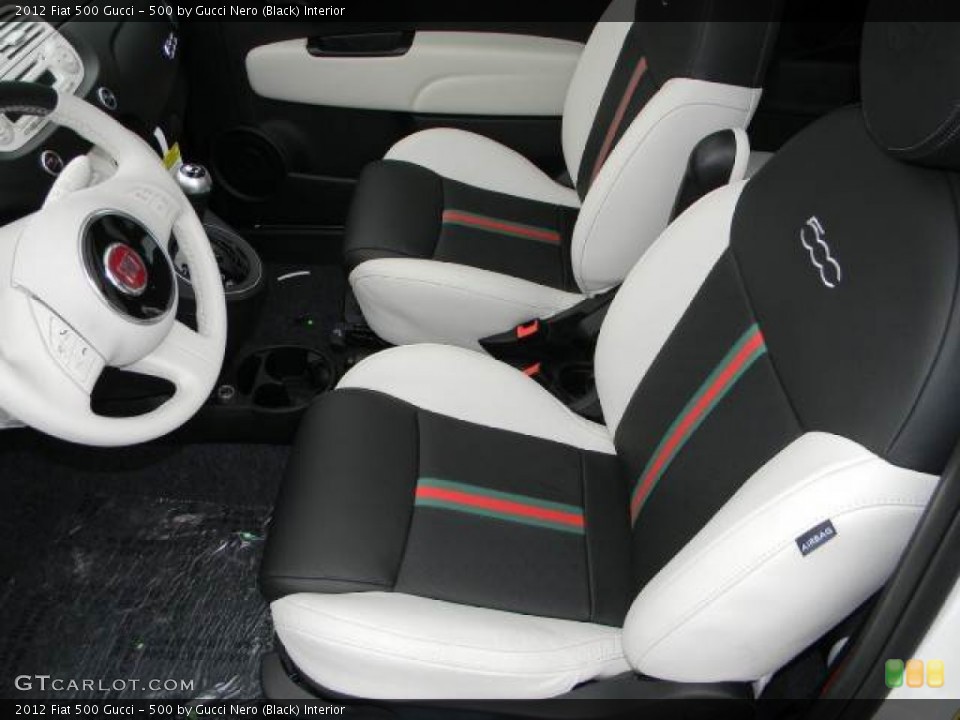 500 by Gucci Nero (Black) Interior Photo for the 2012 Fiat 500 Gucci #63072179