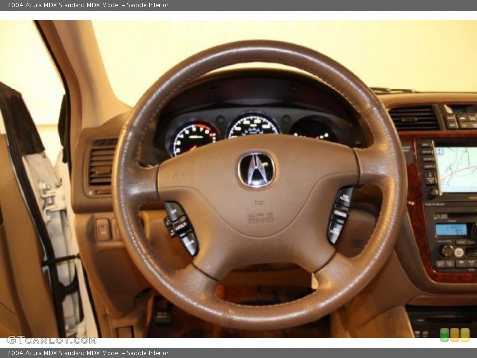 Saddle Interior Steering Wheel for the 2004 Acura MDX  #63073148