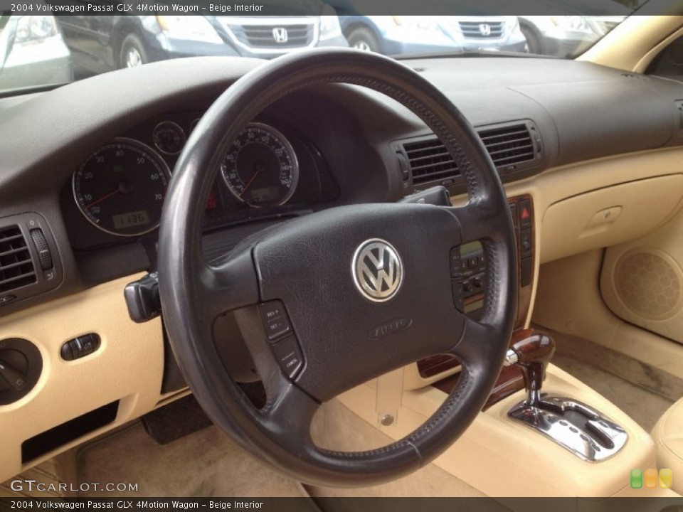 Beige Interior Dashboard for the 2004 Volkswagen Passat GLX 4Motion Wagon #63075326