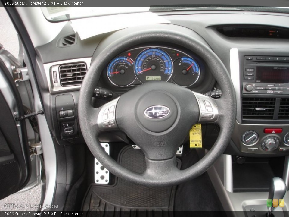 Black Interior Steering Wheel for the 2009 Subaru Forester 2.5 XT #63076319
