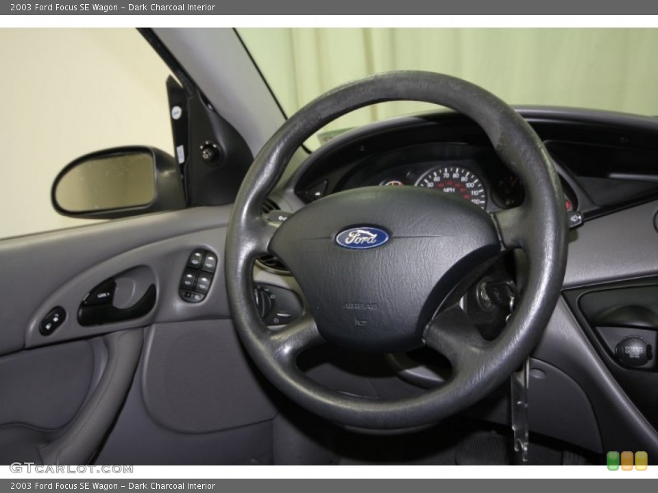 Dark Charcoal Interior Steering Wheel for the 2003 Ford Focus SE Wagon #63078323