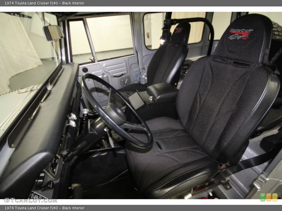 Black Interior Photo for the 1974 Toyota Land Cruiser FJ40 #63078857