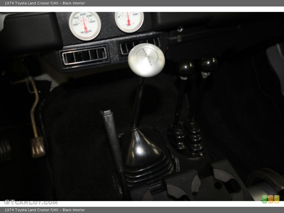 Black Interior Transmission for the 1974 Toyota Land Cruiser FJ40 #63078921