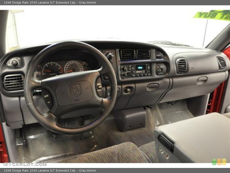 Gray Interior Dashboard for the 1998 Dodge Ram 1500 Laramie SLT Extended Cab #63078941