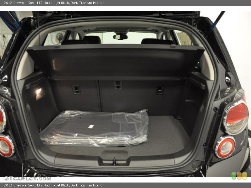 Jet Black/Dark Titanium Interior Trunk for the 2012 Chevrolet Sonic LTZ Hatch #63079103
