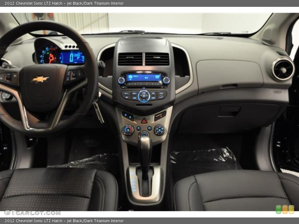 Jet Black/Dark Titanium Interior Dashboard for the 2012 Chevrolet Sonic LTZ Hatch #63079151
