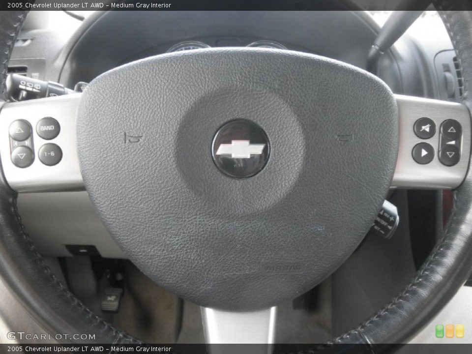 Medium Gray Interior Controls for the 2005 Chevrolet Uplander LT AWD #63079848