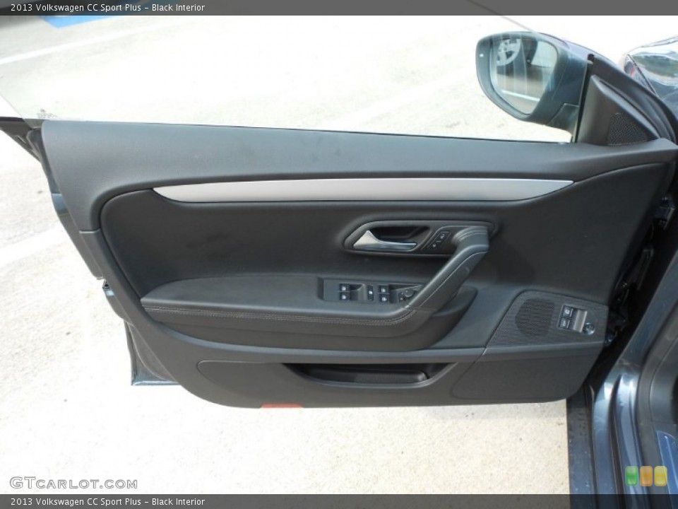 Black Interior Door Panel for the 2013 Volkswagen CC Sport Plus #63081547