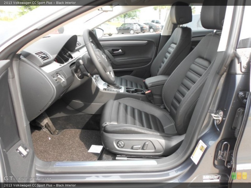 Black Interior Photo for the 2013 Volkswagen CC Sport Plus #63081557