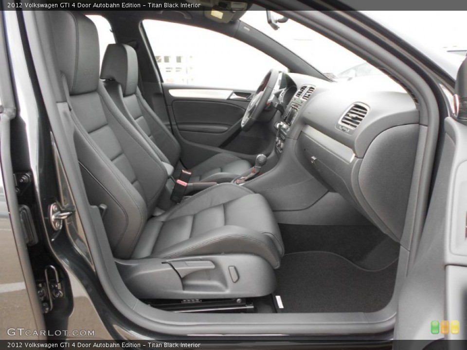 Titan Black Interior Photo for the 2012 Volkswagen GTI 4 Door Autobahn Edition #63081774