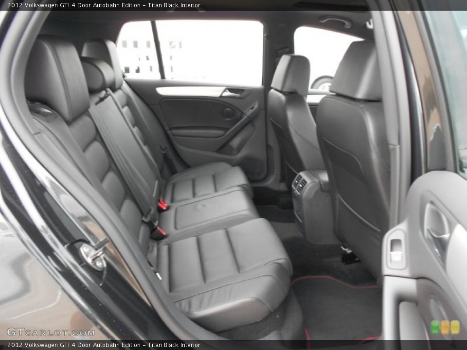 Titan Black Interior Photo for the 2012 Volkswagen GTI 4 Door Autobahn Edition #63081785
