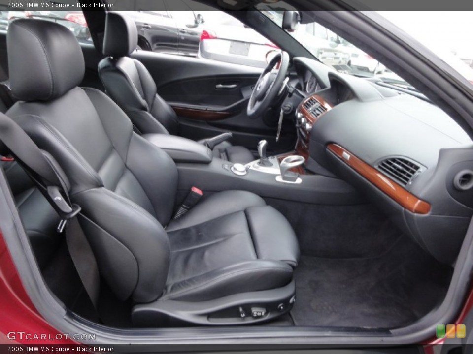 Black Interior Photo for the 2006 BMW M6 Coupe #63084230