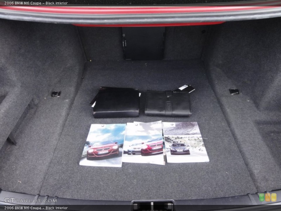 Black Interior Trunk for the 2006 BMW M6 Coupe #63084275