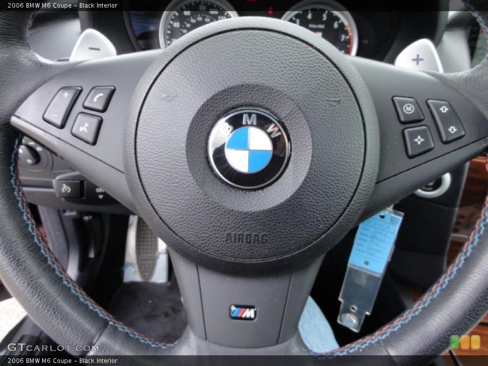 Black Interior Controls for the 2006 BMW M6 Coupe #63084417