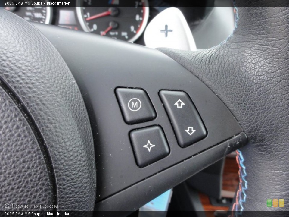 Black Interior Controls for the 2006 BMW M6 Coupe #63084425