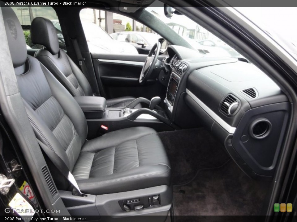Black Interior Photo for the 2008 Porsche Cayenne Turbo #63085465