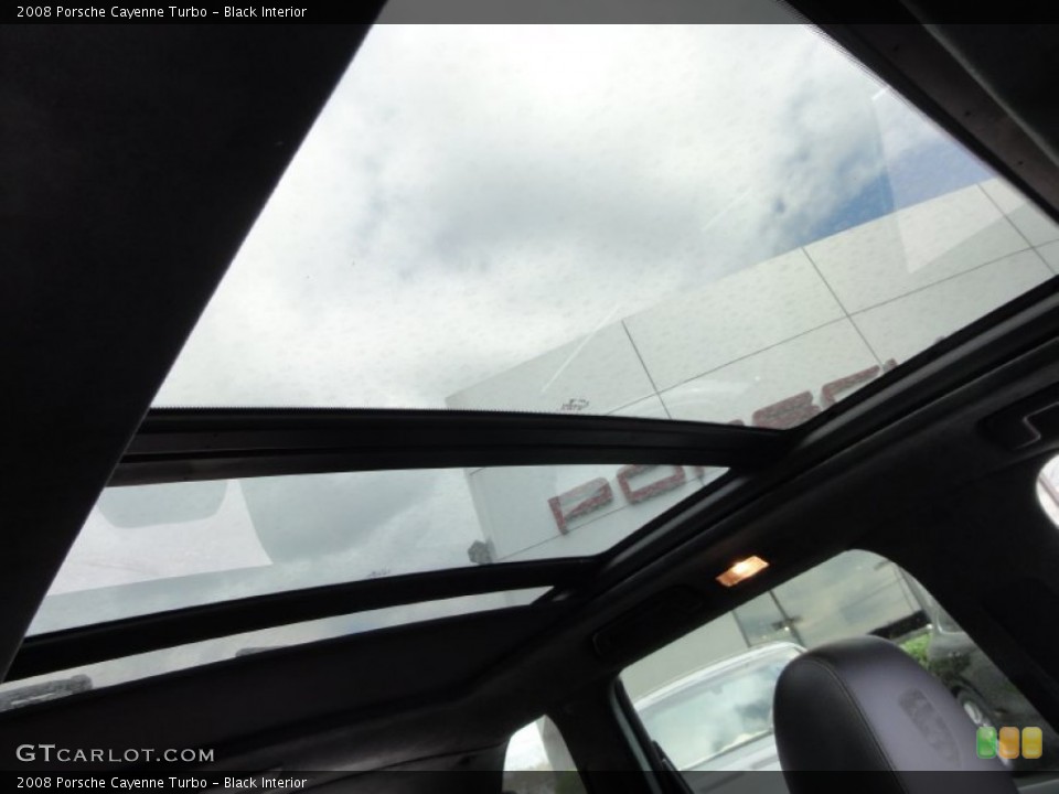 Black Interior Sunroof for the 2008 Porsche Cayenne Turbo #63085481