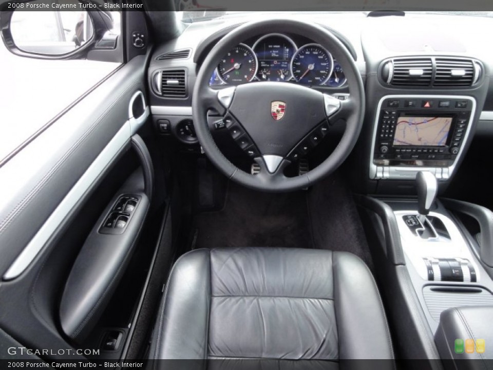 Black Interior Photo for the 2008 Porsche Cayenne Turbo #63085547