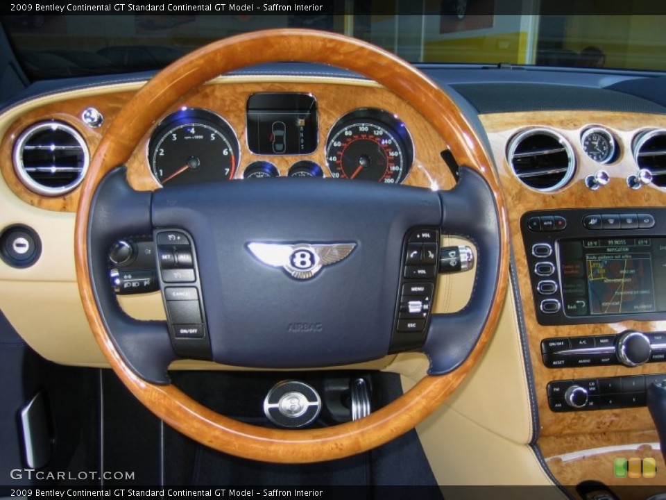 Saffron Interior Steering Wheel for the 2009 Bentley Continental GT  #63087053