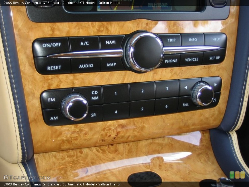 Saffron Interior Controls for the 2009 Bentley Continental GT  #63087113