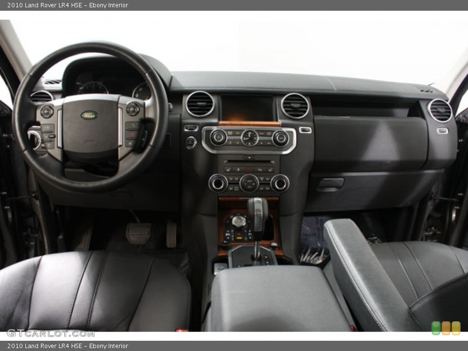 Ebony Interior Dashboard for the 2010 Land Rover LR4 HSE #63087441